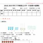 小学一年级苏教版数学小学一年级下学期期中测试卷3(2)（4页DOC文档）资料下载