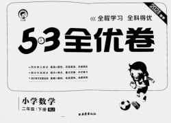 53全优卷2年级数学，人教版下册完整版，57页PDF电子版文档，百度网盘下载