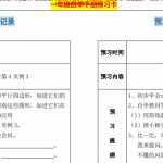 小学一年级下册数学期末-预习题卡 人教新课标版（11页PDF版本）下载