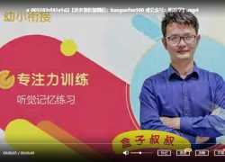 适合幼小衔接专注力训练课程【纳米盒幼升小-专注力训练11课时完整版】专注力训练百度网盘下载