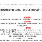 8小升初数学概念顺口溜，死记不如巧背（为孩子转了！）（1页DOC文档）资料下载