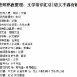 8小升初知识：文学常识汇总语文不再有硬伤！（3页DOC文档）资料下载