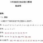 8小升初复习：1-6年级语文总复习（107页DOC文档）资料下载