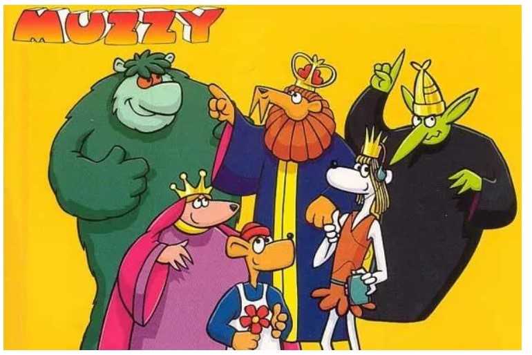 【儿童学英语动画资源】Big Muzzy玛泽的故事（英文版+中文版）+PDF绘本+音频+互动游戏+打印图卡全集百度网盘下载