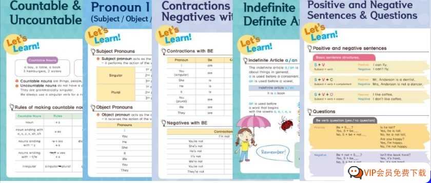 颜值超高、知识点练习设计严谨细致 好用又全面的语法作业纸 高清电子版PDF 百度网盘下载