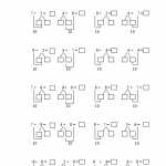 8小学一年级上册-数学专项练习：在方框里填上正确的数（1页word文档）资料下载