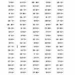 8小学一年级上册-数学专项练习：口算过关（1页WORD文档）资料下载