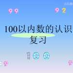 8小学一年级下册数学专项资料-100以内数的认识 （30页PPT文档）资料下载