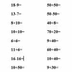 8小学一年级数学下册口算练习题（4页DOC文档）资料下载