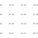 6小学一年级数学100以内加减法竖式计算（53页DOC文档）资料下载